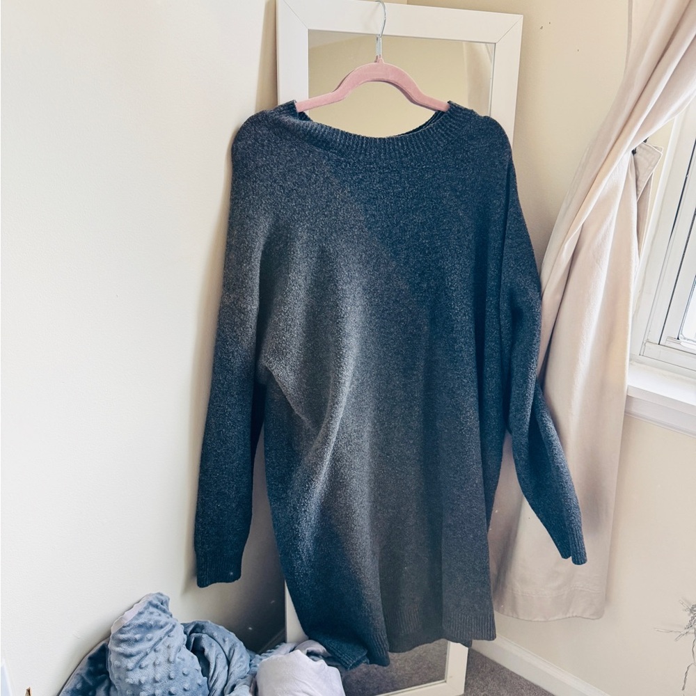 • MOVING SALE • 
ASOS Charcoal Crew Neck Sweater